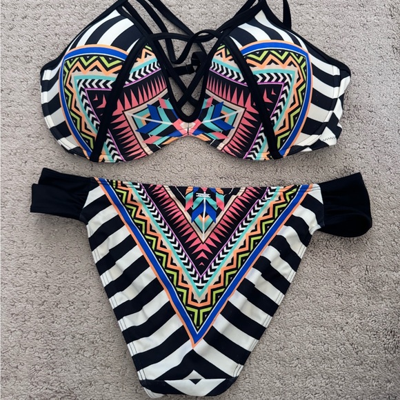 GUC Victoria’s Secret Pink Swimsuit Set - Picture 2 of 3